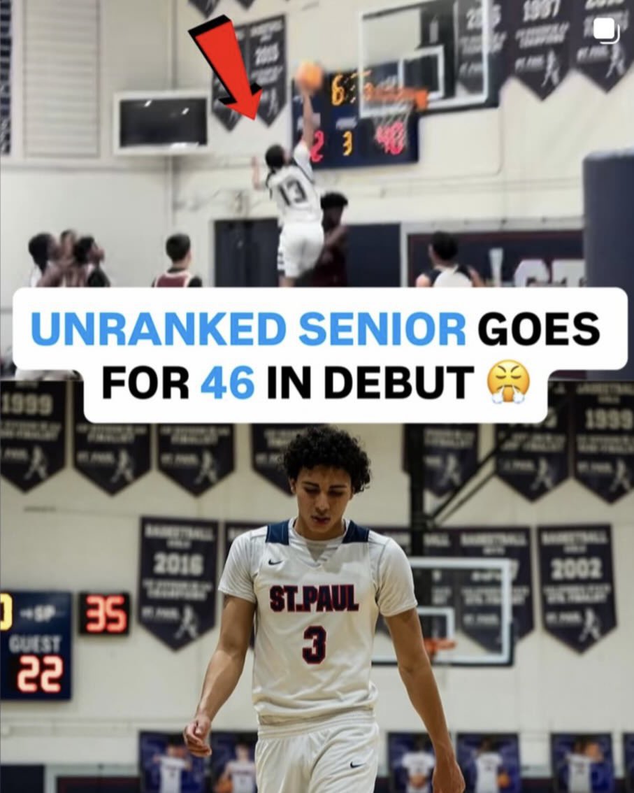 ⚔️🏀 Will Bryson III First game of his Senior Season scored 46 points, had 15 rebounds, 6 assists and 3 steals. <a href="/SGVNSports/">Fred J. Robledo 👨🏻‍💻</a> <a href="/James_Escarcega/">James Escarcega 📈🏈🏀⚾️🥎 🤼🤽🏽‍♂️🏊🏼‍♀️🏌🏻⚽️</a> <a href="/GhostsofStPaul/">The Ghosts of St. Paul Football</a> <a href="/latsondheimer/">eric sondheimer</a> <a href="/Swordsmen_Hoops/">St.Paul Boys Basketball</a>
