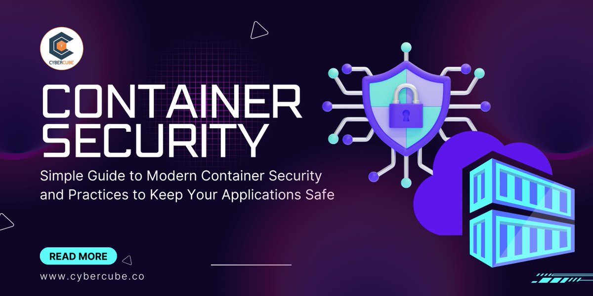 CyberCube24's tweet image. Deploying apps in containers? Great. But if the base image has hidden flaws, or if runtime controls aren’t in place, one tiny misstep can expose your entire cloud. Read more: cybercube.co/container-secu…

#CloudSecurity #ContainerSecurity #CyberSecurity #AppSecurity #SecureDeployments
