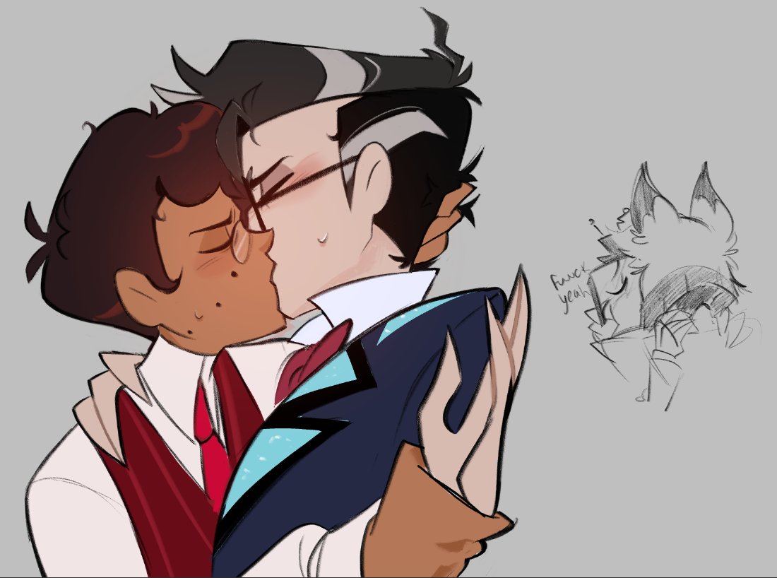 kadeywadey10's tweet image. i hate this drawing so much im so scared to post it but anything for the #radiostatic fans... i guess.. #hazbinhotel