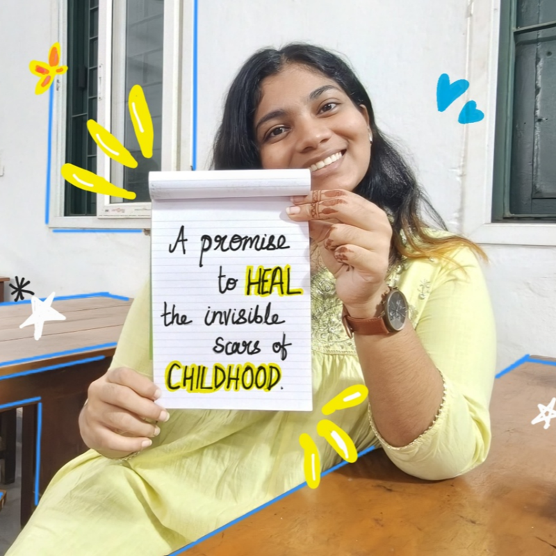 UNICEFIndia's tweet photo. A promise holds power &amp; purity. For Adyasha Priyadarshini, #Youth4UNICEF, it's deeply personal.

#WorldChildrensDay #MyPromiseToChildren