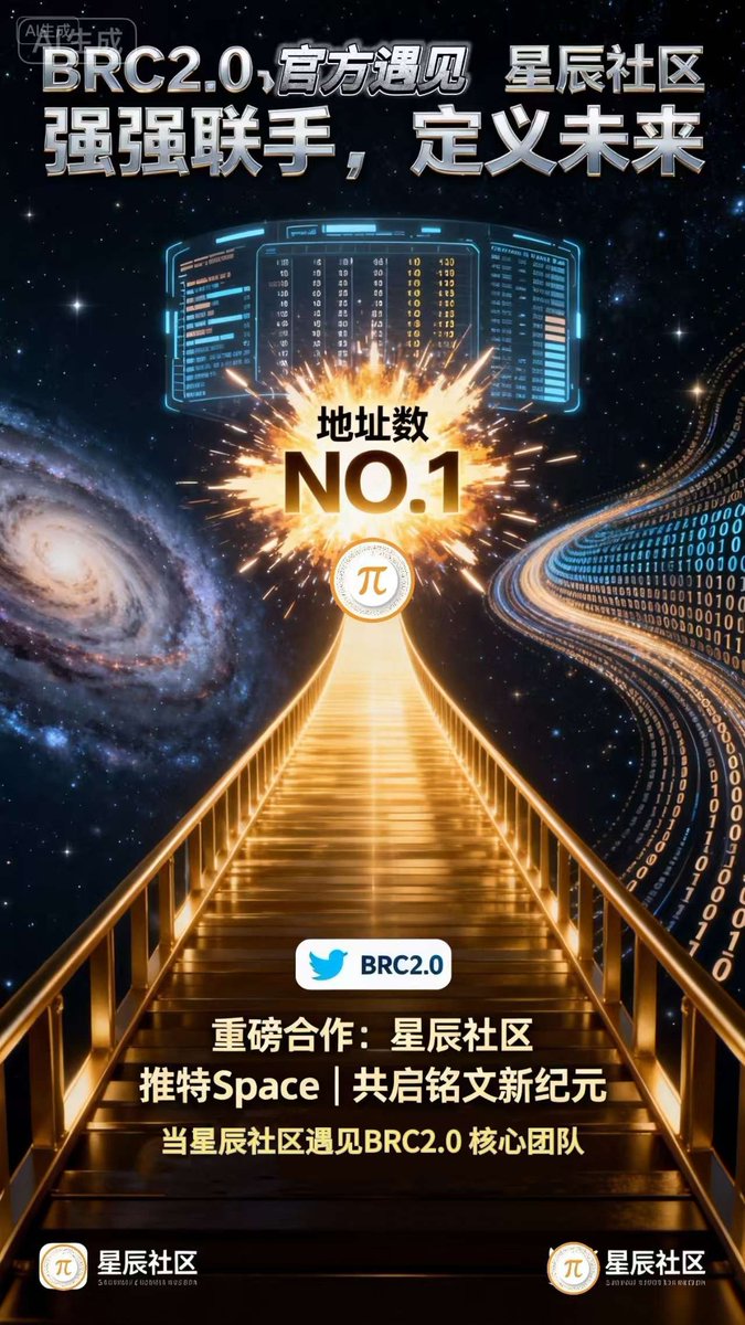 BHH3wC6uMq34439's tweet photo. 炸裂消息！BRC2.0 × 星辰社区 AMA 强势降临，点燃比特币生态复兴烽火！这是一场不可错过的生态盛宴，锁定时刻，共赴比特币生态新奇迹见证之旅！
[胜利][胜利][胜利]

💎比特金𝛑购买流程：

打开Web3钱包一探索一信号这栏（往左划）一NFT一铭文一全部“𝛑”（地址数12w+） https://t.co/DCn9CdmSPN