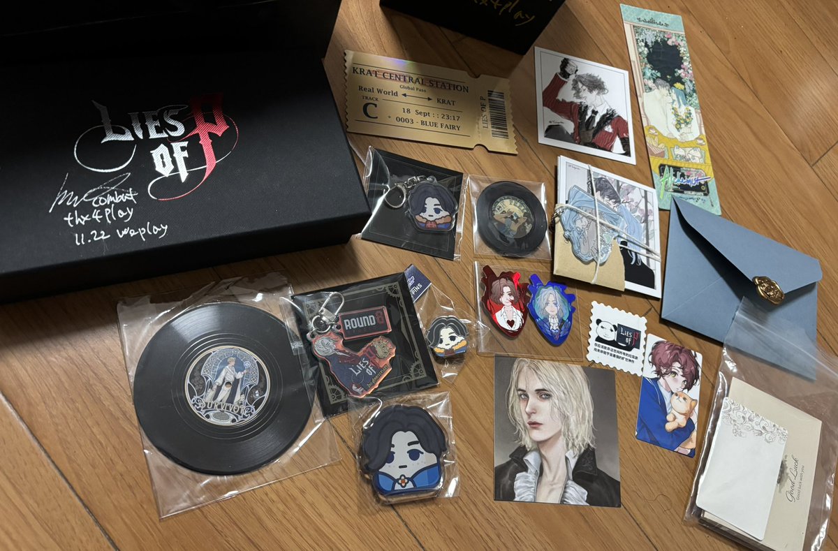 yukitotsuki's tweet photo. 😋战利品！#weplay2025 #LiesofP https://t.co/rd4x9jZKFU