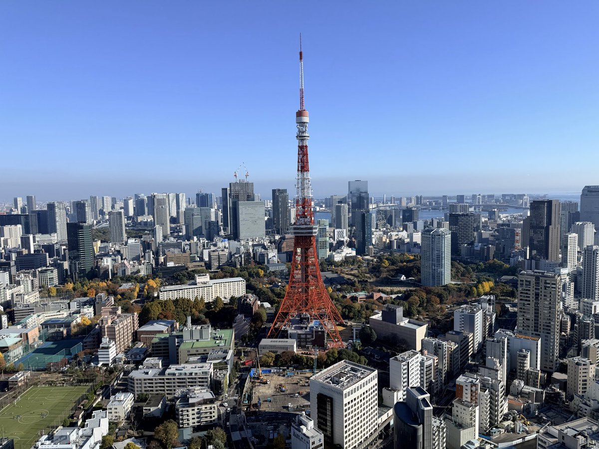 麻布台之丘的東京鐵塔