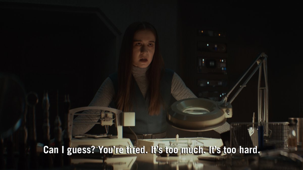 jeronandor's tweet image. I&apos;ve seen this scene be interpreted as Kleya talking down to Cassian when in reality, she&apos;s pulling him out of his despair the way she knows how. She understands him. It&apos;s abrasive, but she gets through to him. She was raised by Luthen, evident in the way she communicates