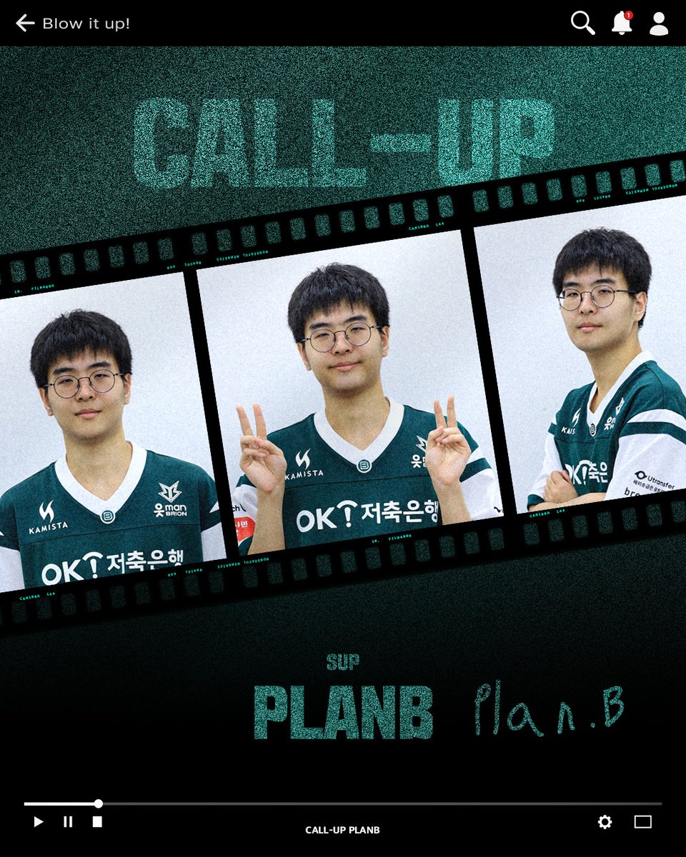 Brionesports's tweet image. [𝗖𝗔𝗟𝗟-𝗨𝗣 𝗣𝗟𝗔𝗡𝗕]

OK저축은행 브리온은 2026년, 무한한 가능성과 잠재력을 보여줄 'PlanB' 홍준석 선수를 콜업하였습니다.

아카데미에서 단단한 기본기와 꾸준한 성장세를 보여주고 챌린저스 무대로 올라온 플랜비 선수에게 많은 응원과 관심 부탁드립니다.