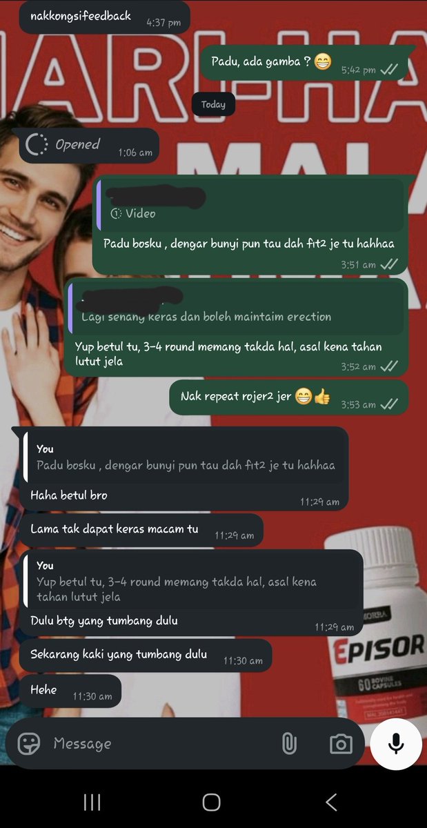 Kalau barang tak bagus, takkan orang nak bagi feedback mcm ni kan ? 😁

Episor ni pun bukan la benda yang baru kt market pasaran dah ramai pelangan dah pun.

Dah ramai penguna dah pun, dah beribu-ribu testimoni feedback ada dah pun.

Apa lagi yang korang nak ? Hahaha 

Jom lihat