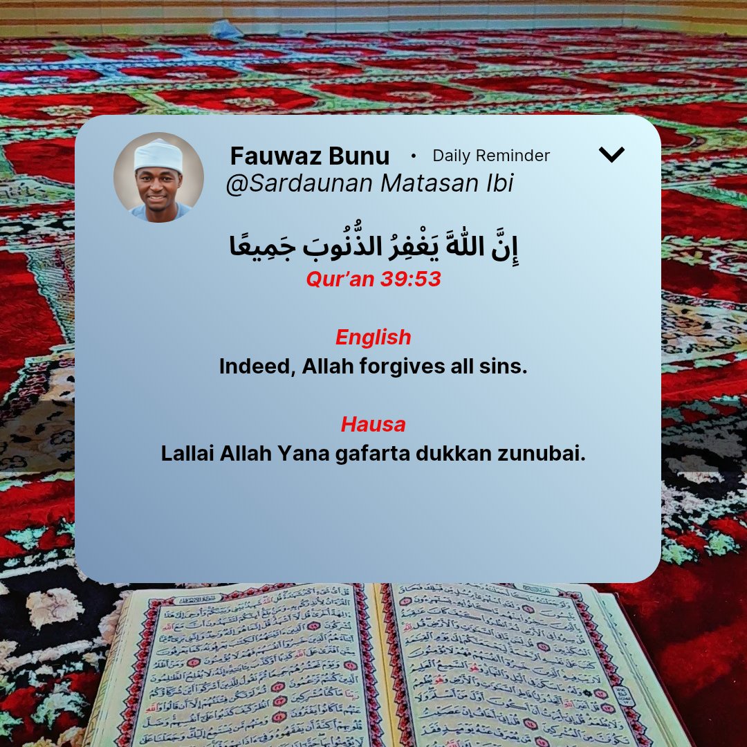Fauwazy_'s tweet photo. Our past is not our prison if we repent, Allah is always there for us to repent. https://t.co/udPS5KG1KB