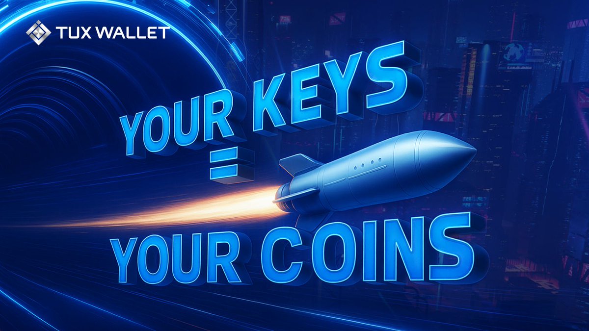 tux_wallet's tweet image. The #1 rule in crypto security:
Not your keys, not your coins.

Take control before it’s too late , switch to Tux Wallet today.🔒