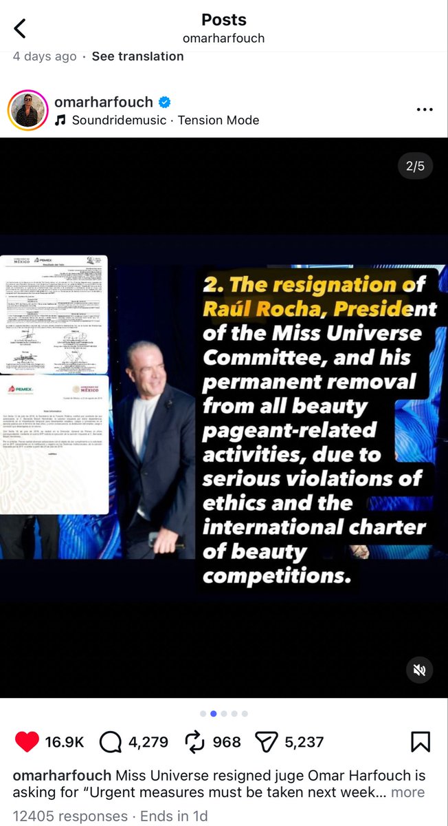MutterPackerGus's tweet photo. @fatimaboschfdz The famous Lebanese/ French composer Mr @OmarHarfouch122 who resigned as  judge for #MissUniverse 74th edt. few days b4 the finals because of irregularities in choosing the finalists from roster of candidates, is not backing down in search for truth &amp; integrity. Ctto https://t.co/4wLyfPdRFG