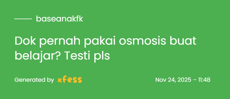 Base Anak FK | Cek Pinned buat kirim Menfess! 📍 tweet media