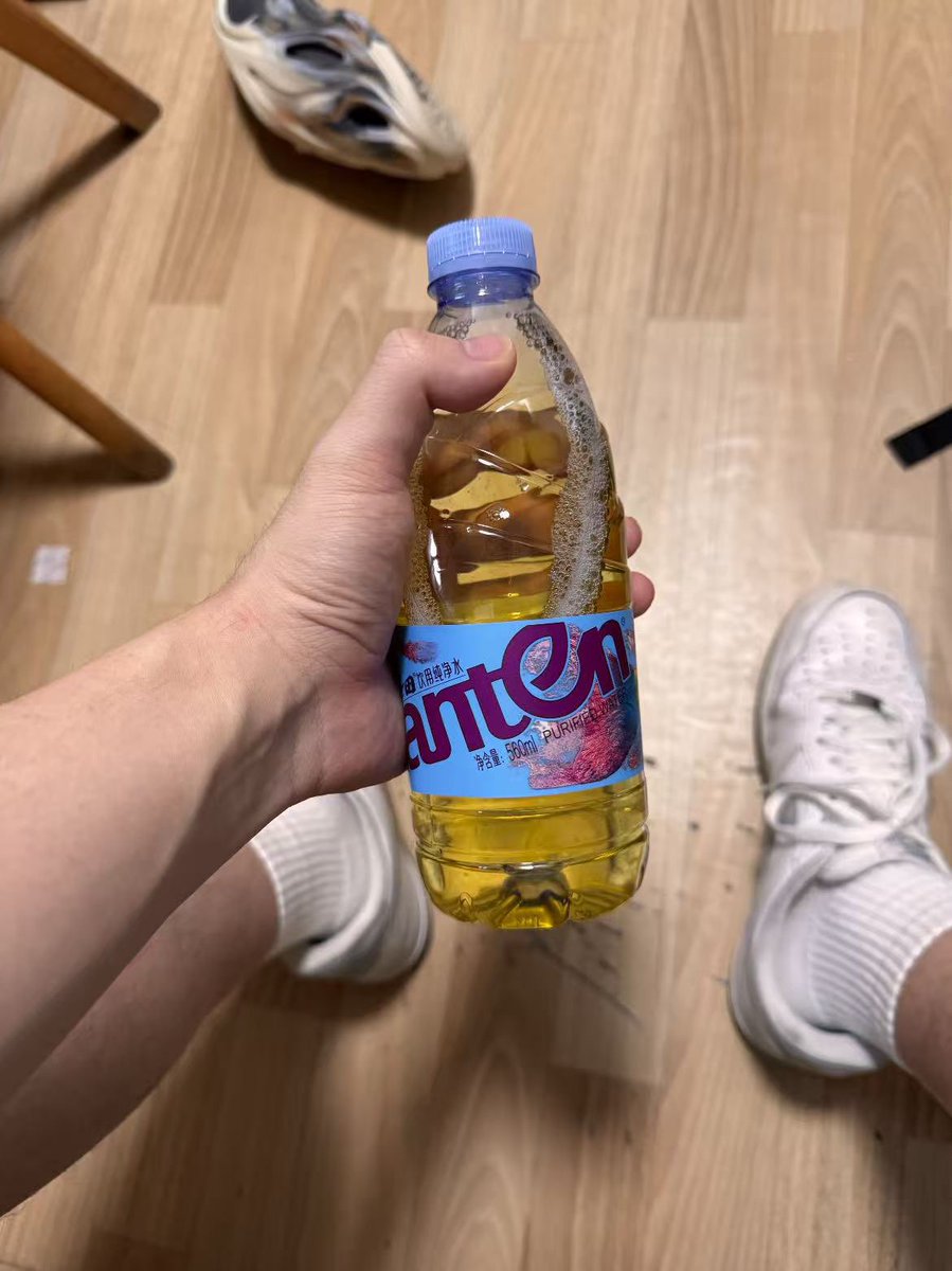 给你喝热的冰红茶