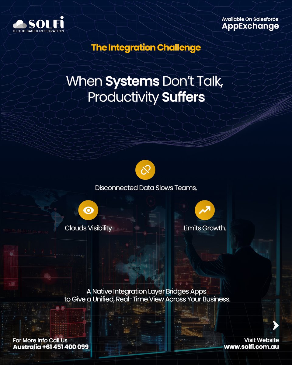 SOLFI_SF's tweet image. Simplify Salesforce integrations with real-time sync, automated workflows, and enterprise-grade security. Drive efficiency and better decisions effortlessly. 

#SalesforceIntegration #Automation #DataSync