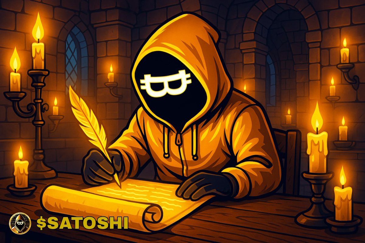 Vault_687's tweet image. Retweet this and comment for future bragging rights on calling the Bitcoin of memes under 10 mil.

Quote retweet for proof of date 😏

Notice (parody):

I, a brilliant degenerate, state that upon the day of retweeting this, informed you thusly of the existence of $SATOSHI…