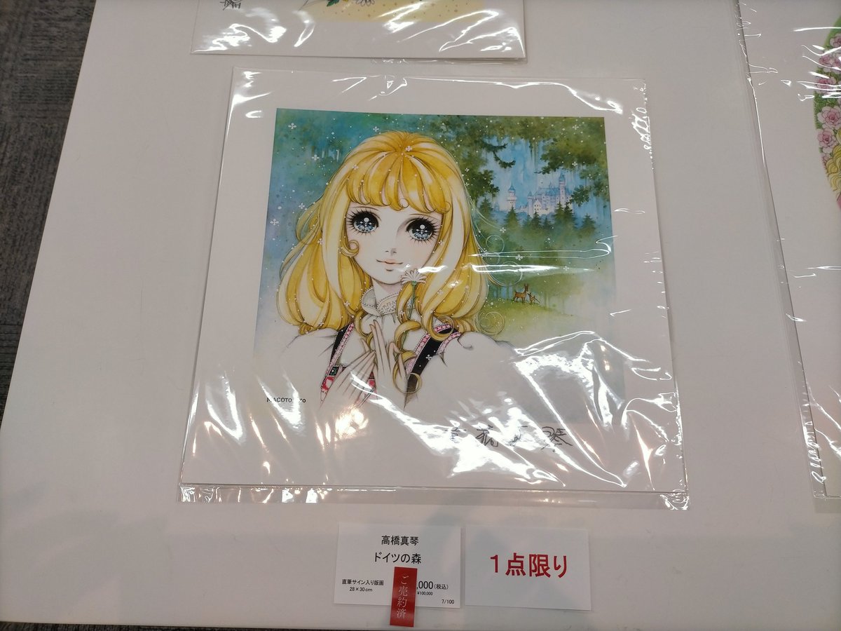 高橋真琴 あこがれ イラスト集 自筆サイン入 高橋真琴画集 あこがれ』（初版帯付・サイン、カット入） - 澱夜書房