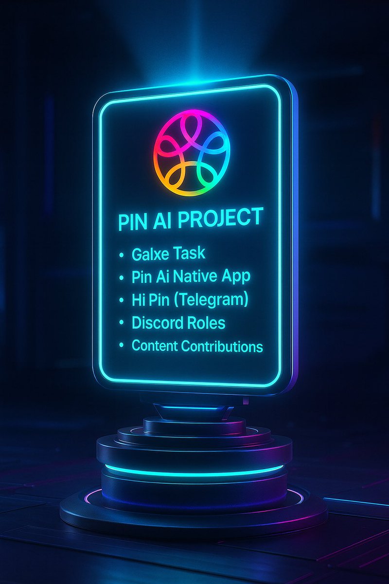 Papzzzicle's tweet image. The PIN AI Project board is glowing — and so is the community behind it.
Complete tasks. Earn roles. Build content.
Let’s shape the AI future together.”

#pinai
@pinai_io @Salisu_Ashiru0 @Sir_I_U @CZ_Justinn @J4nzyy @roffeah