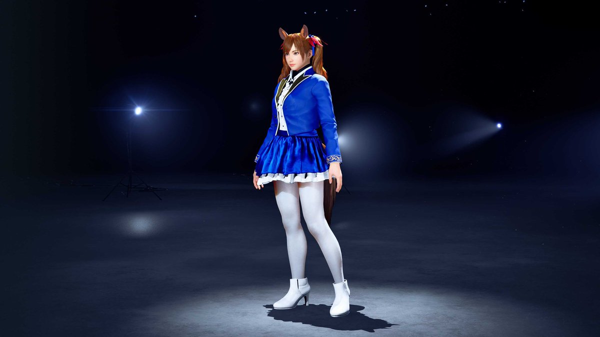 kwon9kaabi's tweet image. Good morning my friends

Ling Xiaoyu as daiwa scarlet

From Uma musume pretty derby &amp;lt; ngl she looks great🫠🔥😍🙌

#TEKKEN8PS5 #customization #umamusumeprettyderby #DaiwaScarlet