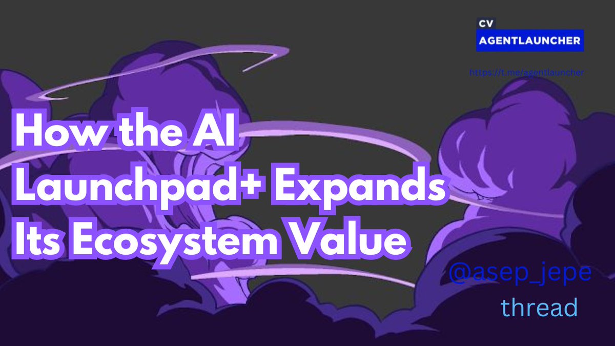 asep_jepe's tweet image. Ecosystems scale through network effectsnot speculation

CV PAD &amp;amp; Agentlauncher expand by connecting AI agents, vetted projects, partners, and active users into a single, compounding system

 #Web3Ecosystem