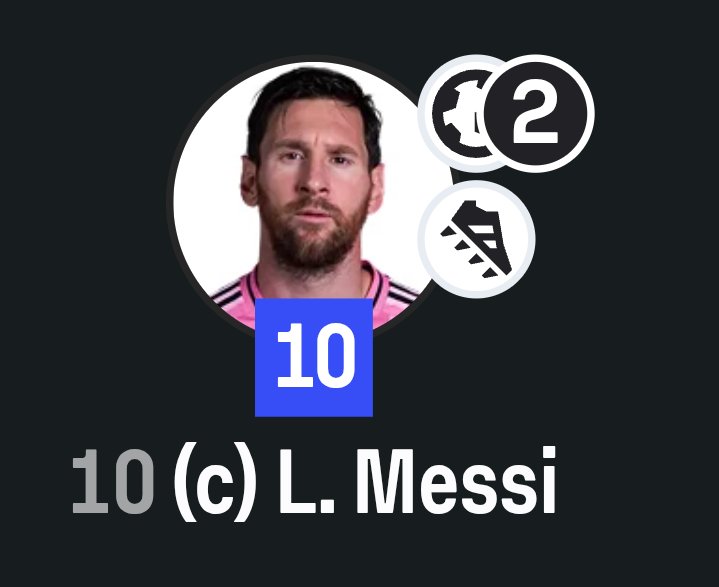 StevenNickilzee's tweet image. 🗣 Gianni Infantino

If he "Lionel Messi" my favorite son gets three more 🌟10 rating from #sofascore, I'll gift him another Ballon Do'r
#InterMiamiCF
