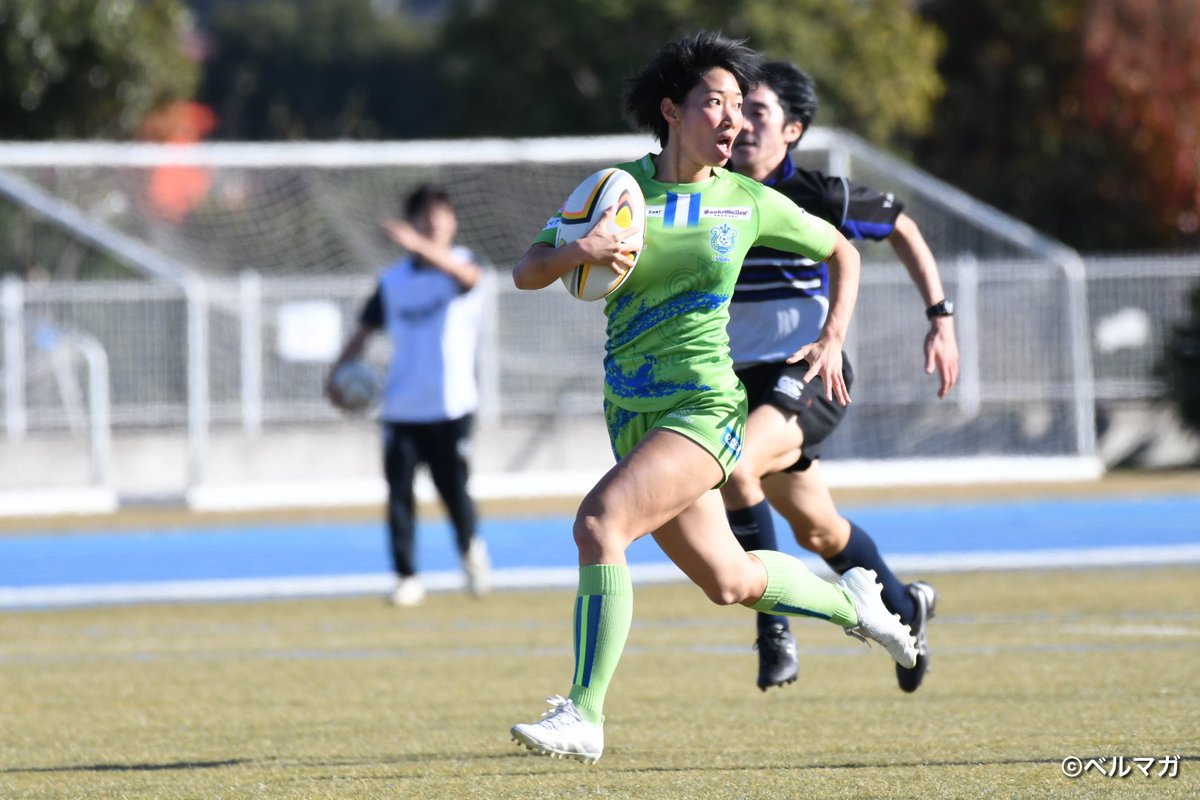 bellmaga_12's tweet photo. 湘南ベルマーレラグビーセブンス
表真衣子選手のトライ
#bellmare #bell7 #ベルマガ https://t.co/L0JSjhI0aq