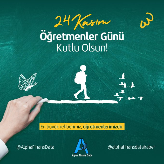 Başta Başöğretmen Mustafa Kemal Atatürk olmak üzere, tüm öğretmenlerimizin Öğretmenler Günü kutlu olsun! 💛

Bir kalemiyle, bir sözüyle, bir gülüşüyle gelecek inşa eden tüm öğretmenlere teşekkürler! 🌟

#24kasimöğretmenlergünü #24kasım #atatürk #ögretmen #öğretmenlergünü