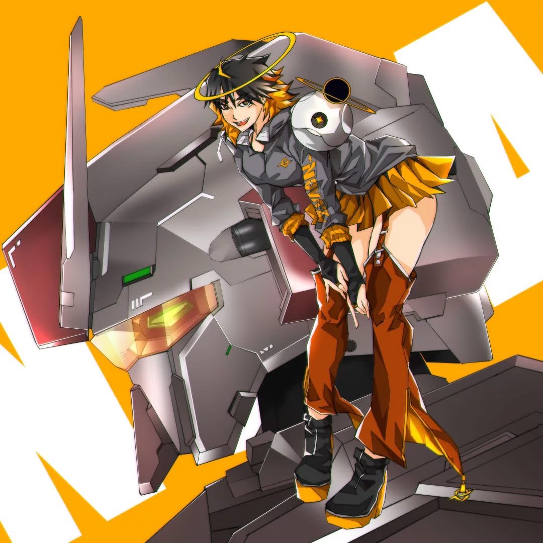 Novaz 
while in the uc universe fighting the rebels who threaten the government.

#mynovariant #fanart #mecha