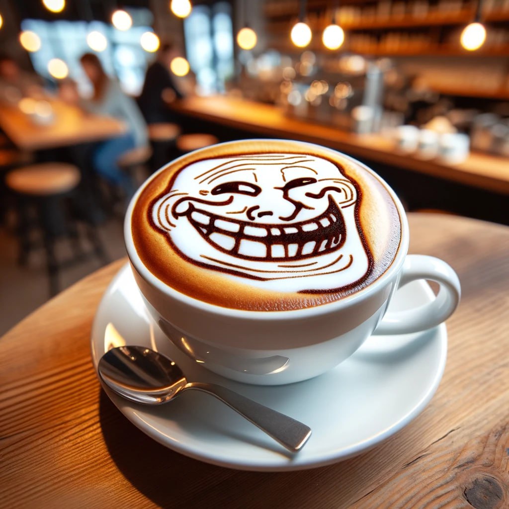 ERC20Trolls's tweet photo. Good Morning Trolls! ☕️
Another week where $TROLL / ETH turns reactions into culture. 🧌😎 https://t.co/mZRiRfGx6a