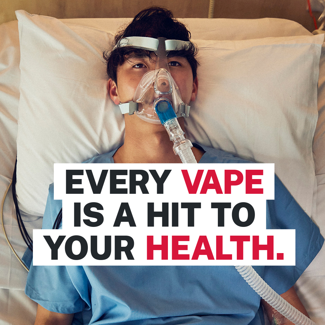 cancerNSW's tweet image. The Institute has today relaunched the ‘Every Vape is a Hit to your Health’ campaign.

This year's campaign includes additional key messages about the health harms of #vaping on brain development, mental health and oral health. 

➡️ Learn more: cancer.nsw.gov.au/what-we-do/new…