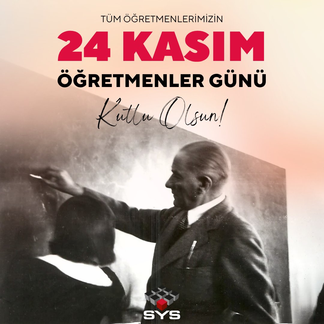 Başta Başöğretmen Mustafa Kemal Atatürk olmak üzere, ülkemizin dört bir yanında büyük bir fedakârlıkla görev yapan tüm öğretmenlerimizin 24 Kasım Öğretmenler Günü’nü kutluyoruz.
Gelecek nesilleri yetiştirme konusunda özverileri,sabırları,topluma kattıkları değer için minnettarız.