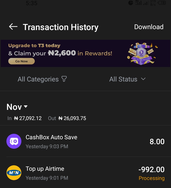 Emicox3's tweet photo. @TouchlineX @palmpay_ng my card is pending since yesterday resolve it now https://t.co/wEVoEBYzYT