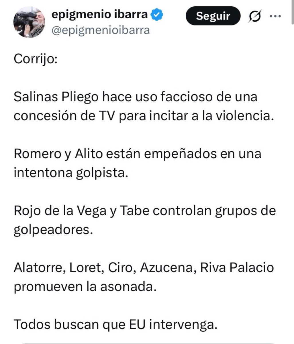 EIJefeDiego's tweet image. Una característica infalible de la secta 4T: ser unos malagradecidos de mierda.

Ahí tienen a @ePIGmenioibarra tirándole con todo a @RicardoBSalinas… cuando no se le debería olvidar quién le financió los únicos dos proyectos exitosos de su carrera: Nada Personal y Mirada de…