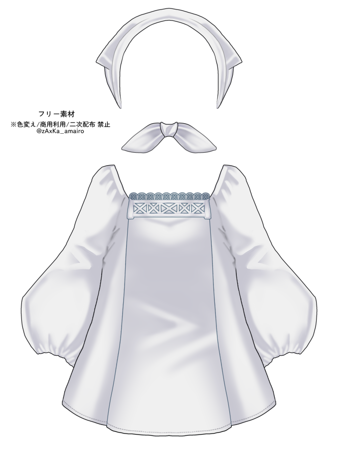 zAxKa_amairo's tweet photo. 【Vtuber向け素材】 割烹着

年末の大掃除や料理配信などにいかがでしょうか✨
2枚目のフリー素材はRP🔁＋いいね❤️ で使用可能です！

#Vtuber素材

⇩詳細はツリーにて⇩ https://t.co/9NRqszEzMu