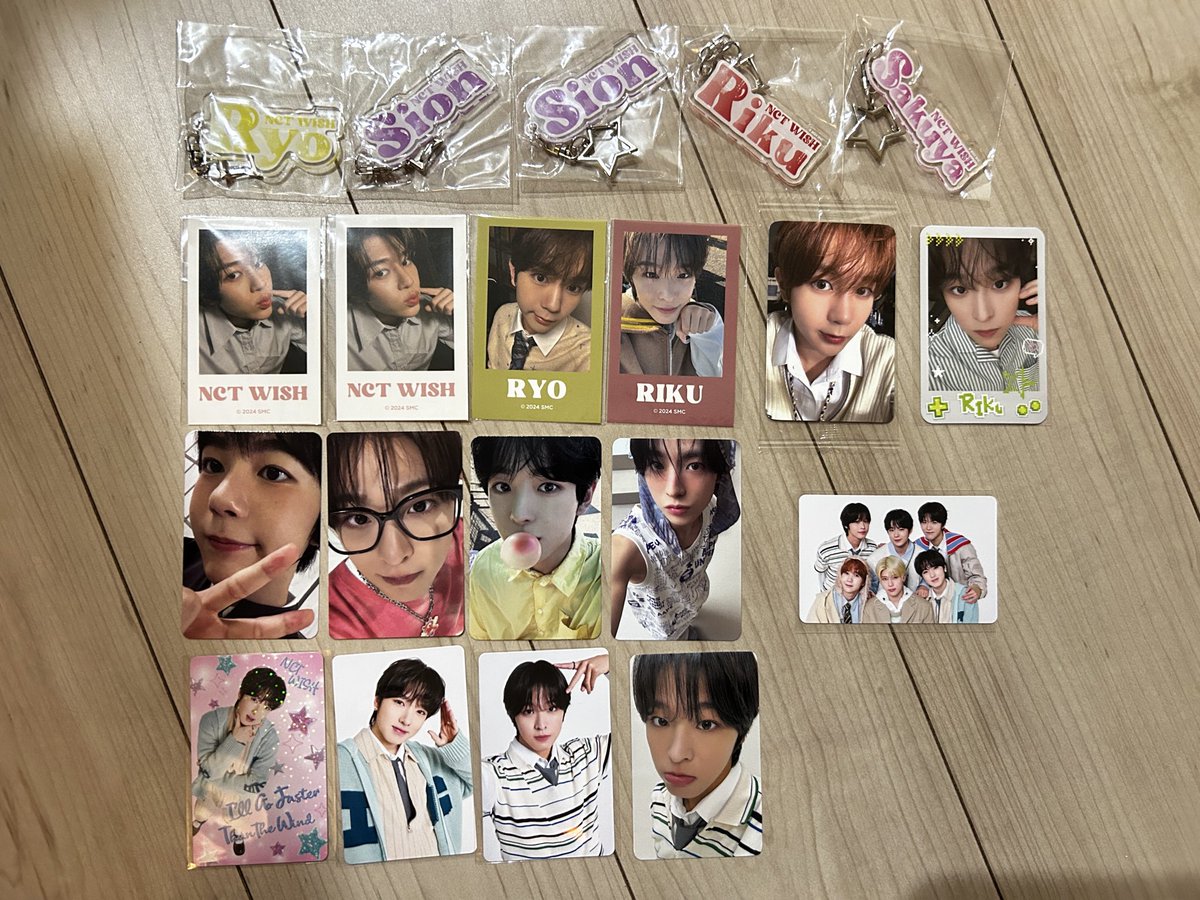 NCTWISH  OurWISH poppop グッズ オンラインくじ　トレカ　交換

譲 : 画像のもの(シオン リク ユウシ リョウ サクヤ)

求 : ジェヒ（同種希望）

郵送希望です📮一度に複数交換出来る方は優先させていただきます🤧
ご検討のほどよろしくお願いいたします🙇‍♂️