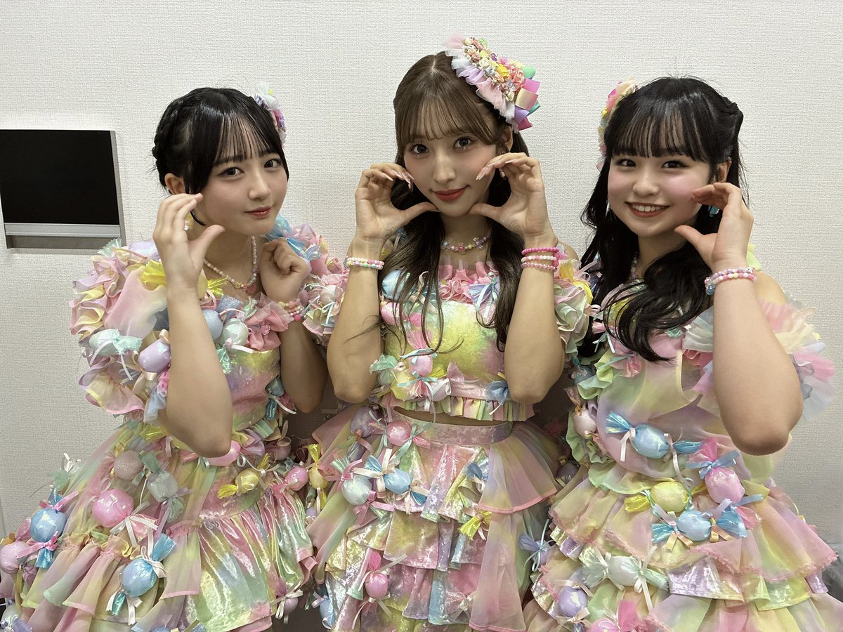 #一年後の僕たちはどんな恋をしているのだろう公演 

ユニット『キャンディー』
こちらの3人で披露しました🍬🍭

#石松結菜
#栗原紗英
#龍頭綺音