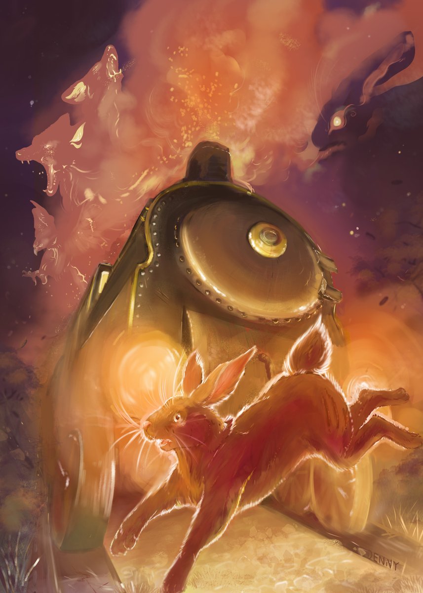 Artists show your most popular work.

A bit old now, but people really liked this Watership Down piece on Tumblr.