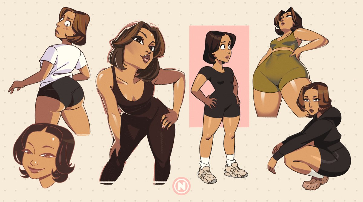 「Butterscotch Baby daily sketches」|Nuriのイラスト