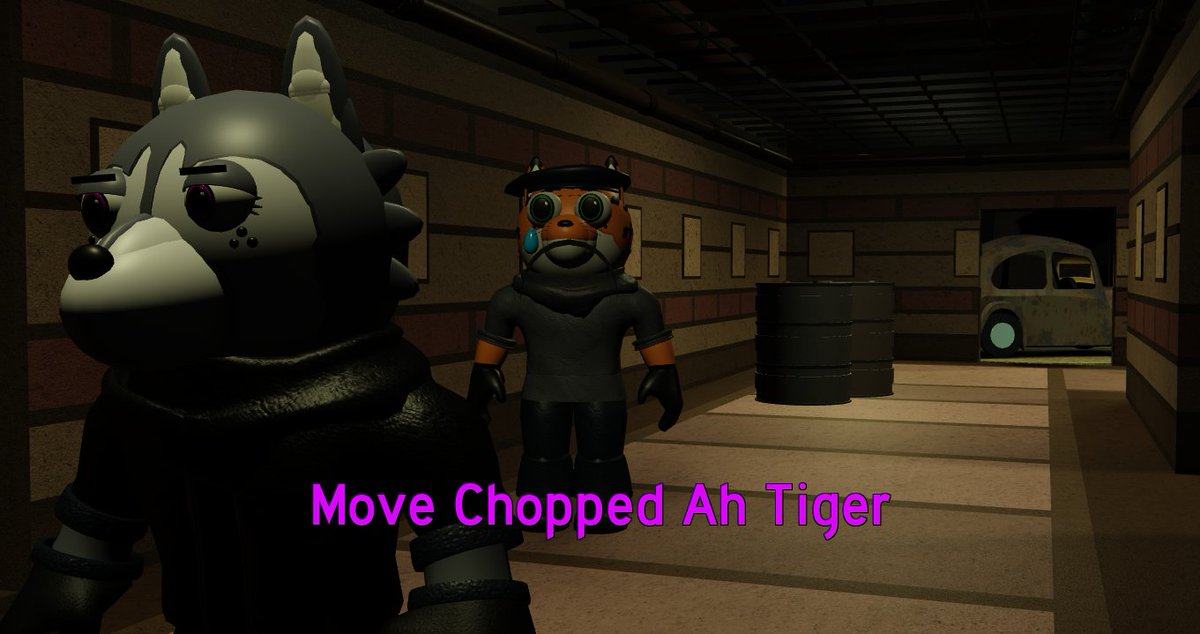 peugeou's tweet image. Move Chopped Ah Tiger. #piggy #roblox #robloxpiggy #piggyroblox