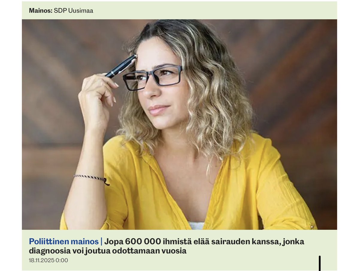 Ari20202020's tweet image. Vasentuneisuus, 600000 potilasta #sdp