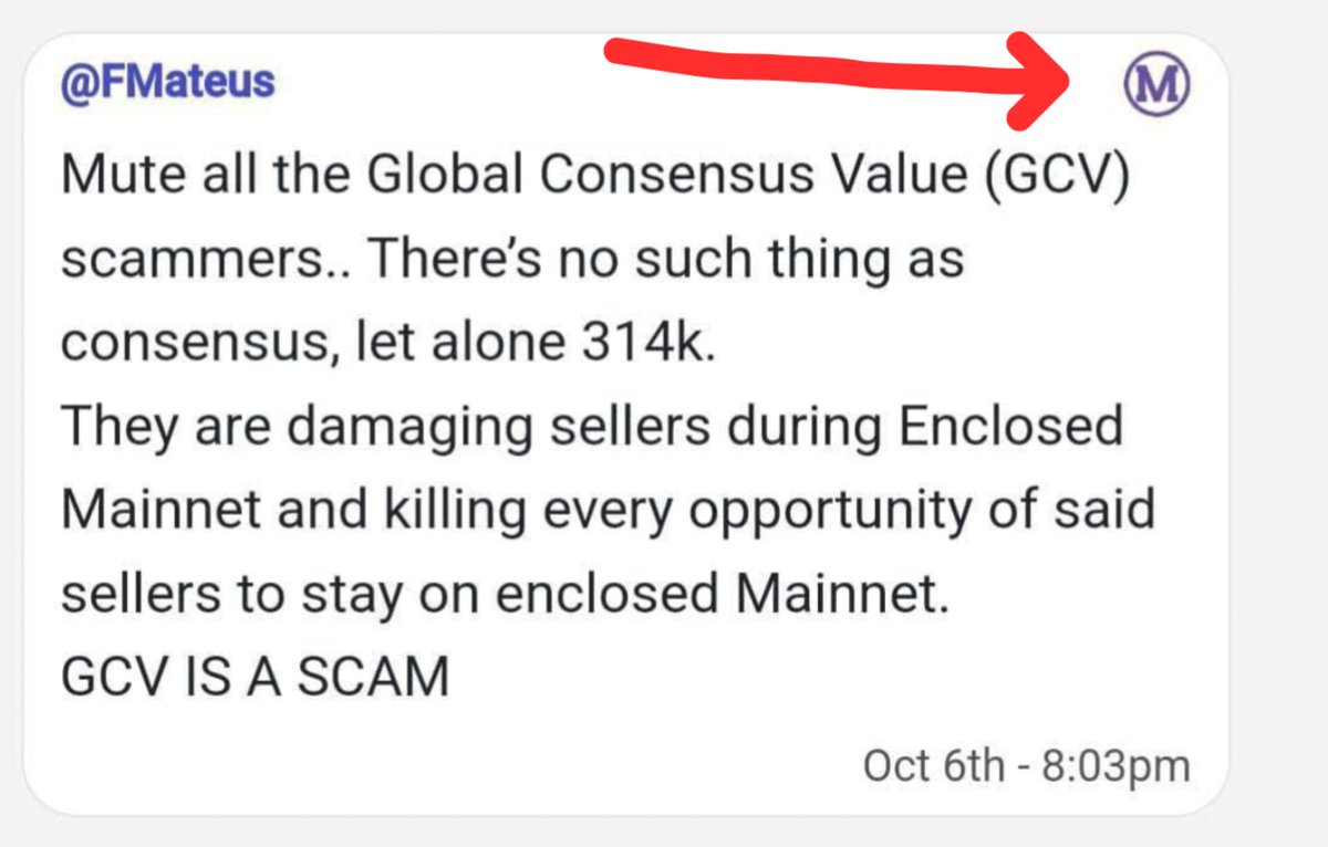 Good to see #PiNetwork official moderators finally trashing this whole GCV  stupidity ! There is no such thing as GCV, no consensus and no magic price  ! It only damages real sellers