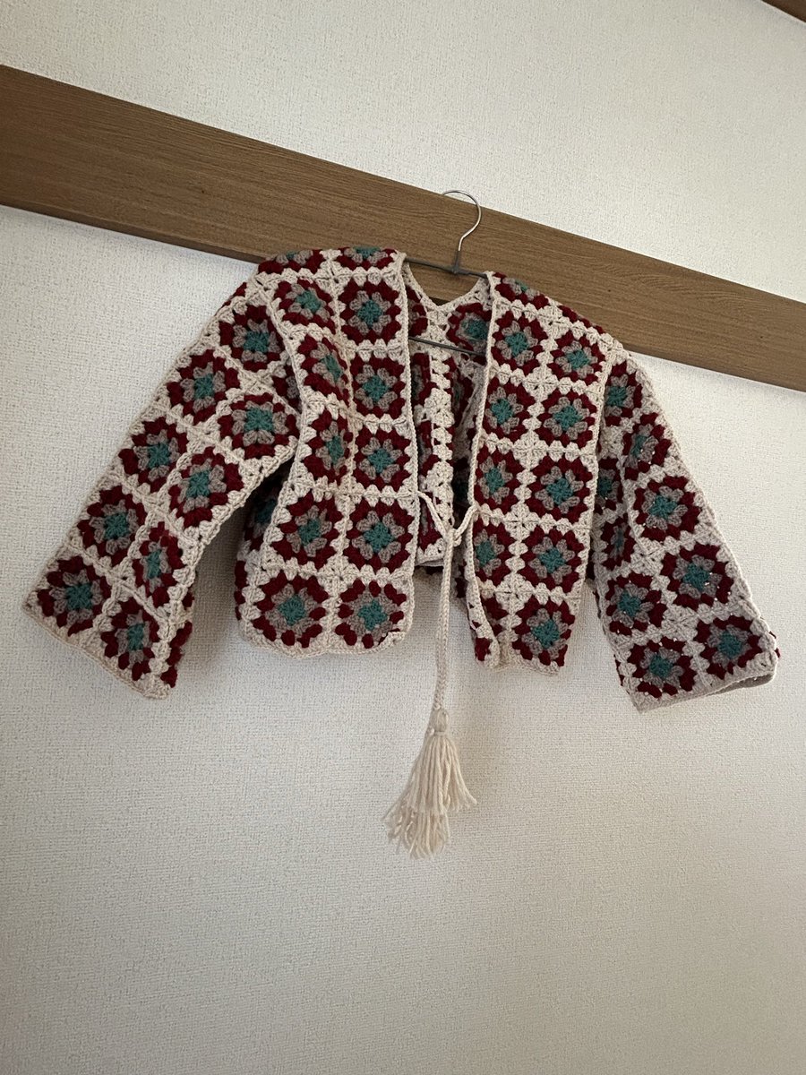 okan_same's tweet photo. 完成🧶✨️ https://t.co/uMbN3p8QmJ
