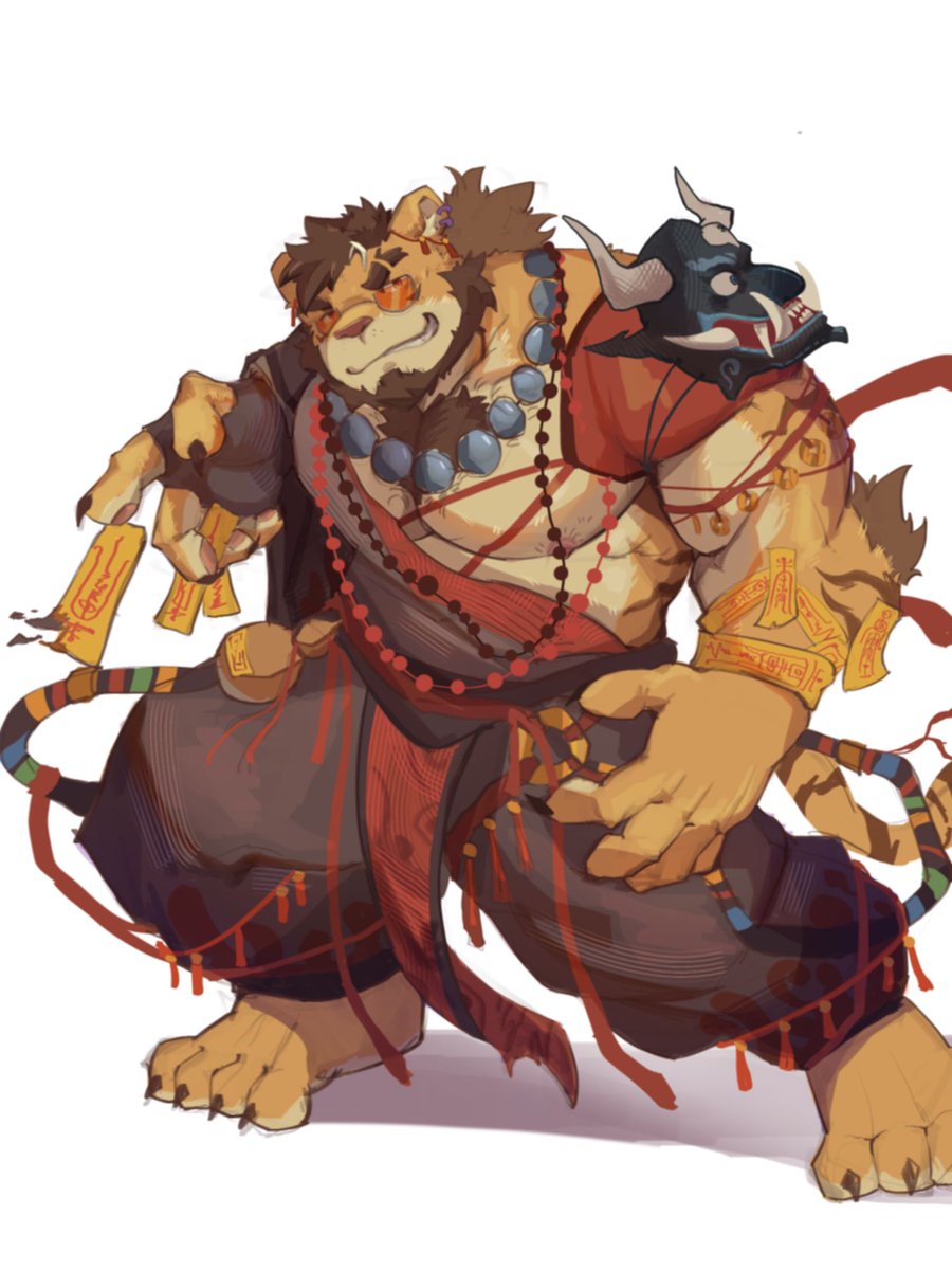 xiotinq36983's tweet image. 🐯道士虎