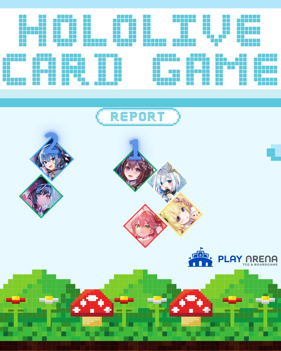playarenatcg's tweet image. [플레이아레나]2025.11.23(일) HOCG 대회 결과

8명 참가해주셨습니다

tachikaze 님 우승 축하드립니다

#홀로라이브 #TCG #ホロカ 
#ホロライブ #카드게임 #HOCG 
#홍플아HOCG입상덱