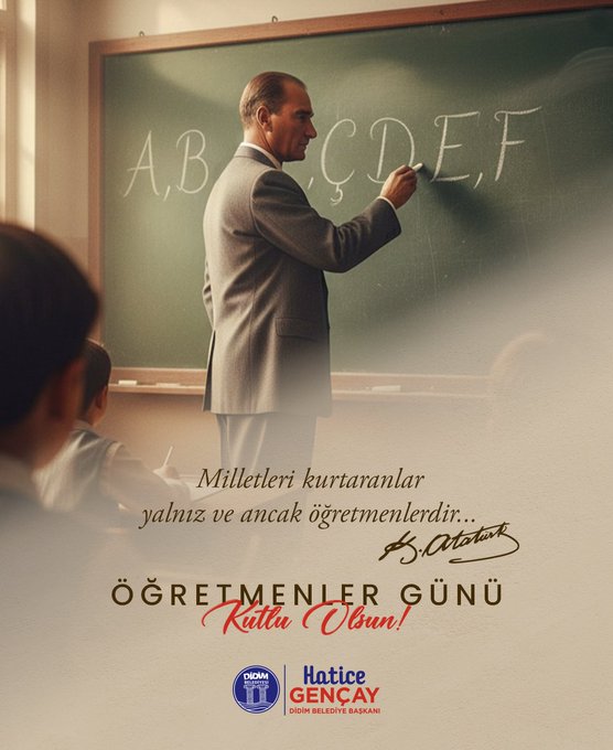 Öğretmenler Günü Kutlamaları Aydın’da Coşkuyla Başladı