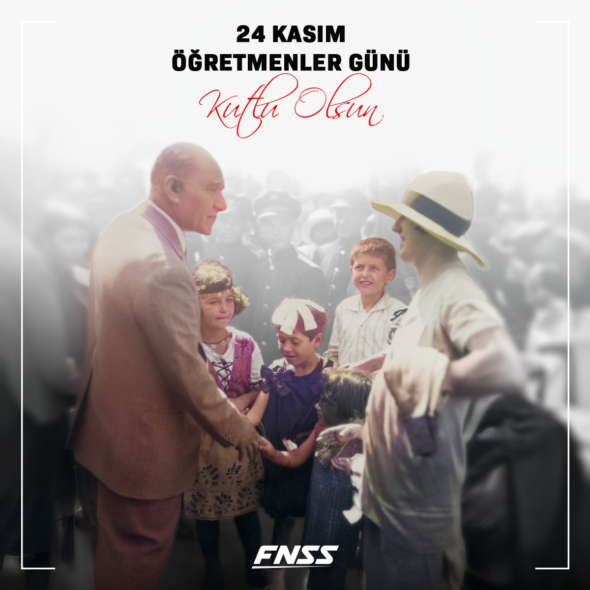 Cumhuriyetimizin gelecek nesillerini sevgi, emek ve özveriyle yetiştiren tüm öğretmenlerimizin Öğretmenler Günü'nü kutluyor ve Başöğretmenimiz Mustafa Kemal Atatürk’ü saygıyla anıyoruz.

#ÖğretmenlerGünü #24Kasım