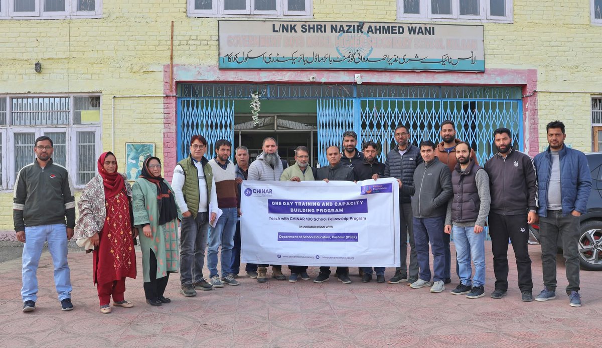 i_CHINAR's tweet image. 2/2 Together we are shaping stronger leaders for stronger schools.
#SchoolLeadership #TeacherDevelopment #InstructionalCoaching #EducationReform #CHINARInternational #Kulgam #QualityEducation