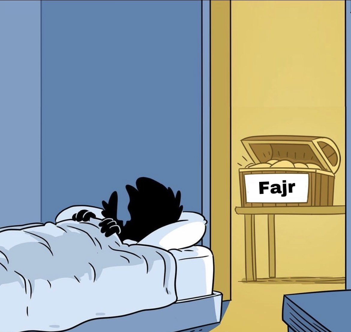 moussa_tawhid's tweet image. La prière du Fajr est meilleure que le sommeil
