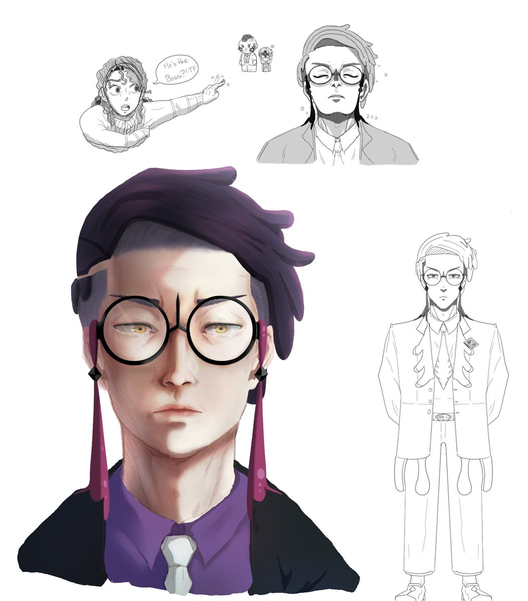 Sketches of my fav Z-A character :) #PokemonLegendZA