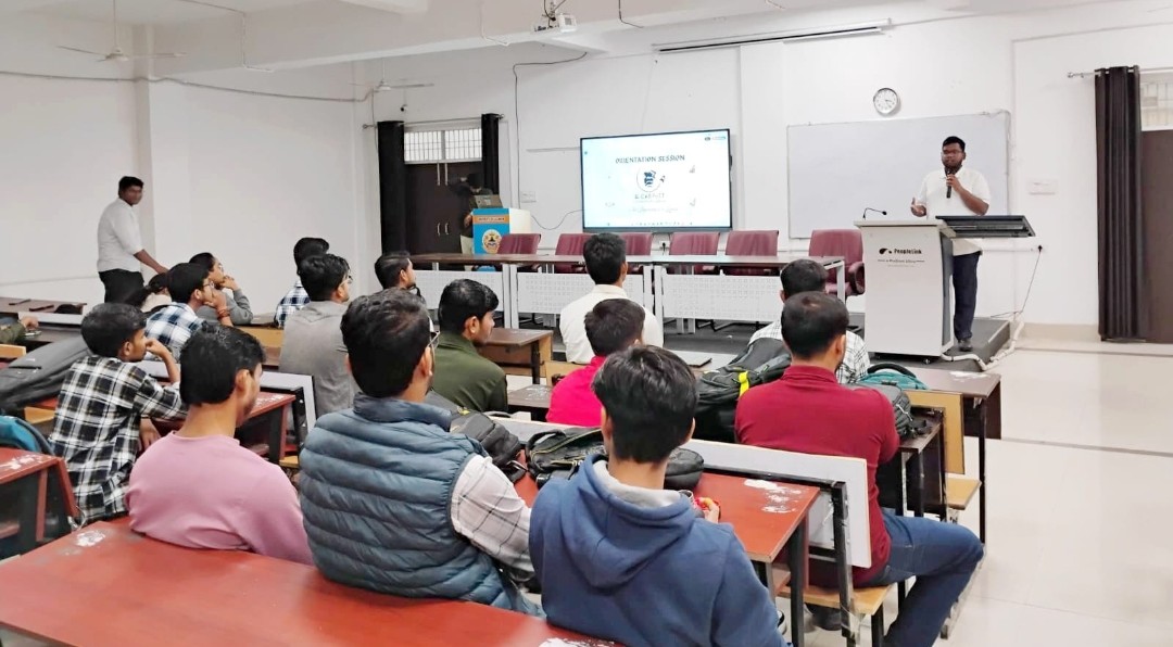 csefoetlkouniv's tweet image. ✨ Prarambh 2025–26, 21.11.25 ✨
E-Cell FoET kicked off the year with a power-packed Orientation, for newly joined teammates, full of ideas, energy &amp;amp; fresh talent! 🚀

Here’s to innovation, teamwork &amp;amp; bold initiatives ahead! 💡 #ECell #Prarambh