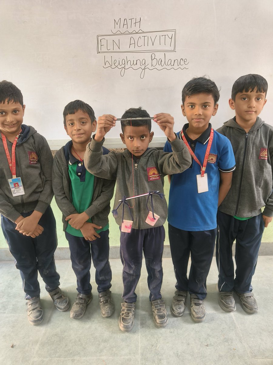 1_bikaner's tweet image. Class 2 learners brought FLN to life by creating weighing balances from scratch! 🎉 Through this fun hands-on activity, they explored the concept of heavy and light with excitement and confidence. ⚖️✨ #FLN #LearningByDoing
@KVS_HQ 
@kvsrojaipur
