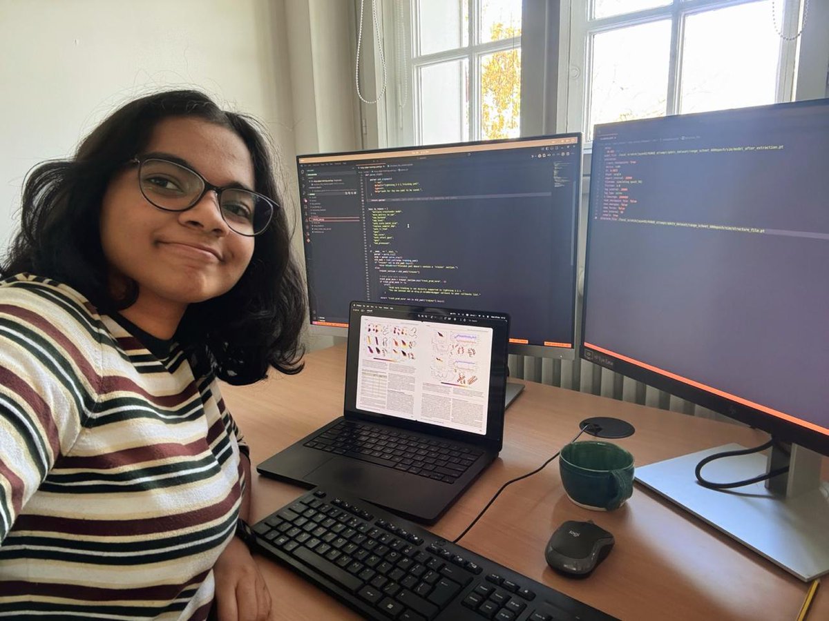 TracktheTwinQD's tweet image. &quot;My name is Jayashree, and I am from India. My fascination with physics began in the 8th grade through a deep curiosity about astronomy.

#msca #phd #trackthetwin