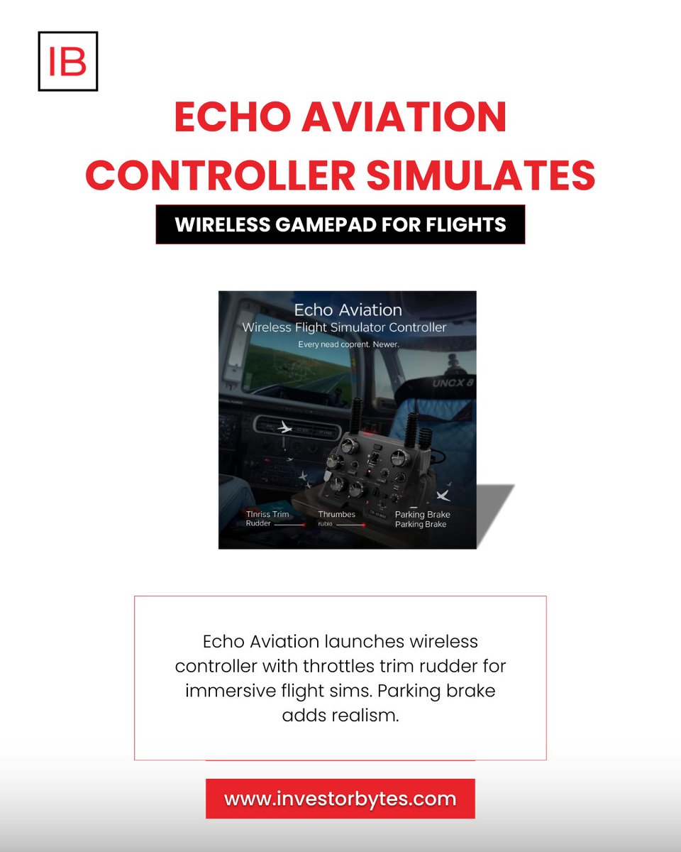 investorbytes_'s tweet image. Echo Aviation unveils new flight controller simulator, enhancing pilot training and operational efficiency. #AviationTech #EchoAviation #InvestorBytes

investorbytes.com/echo-controlle…